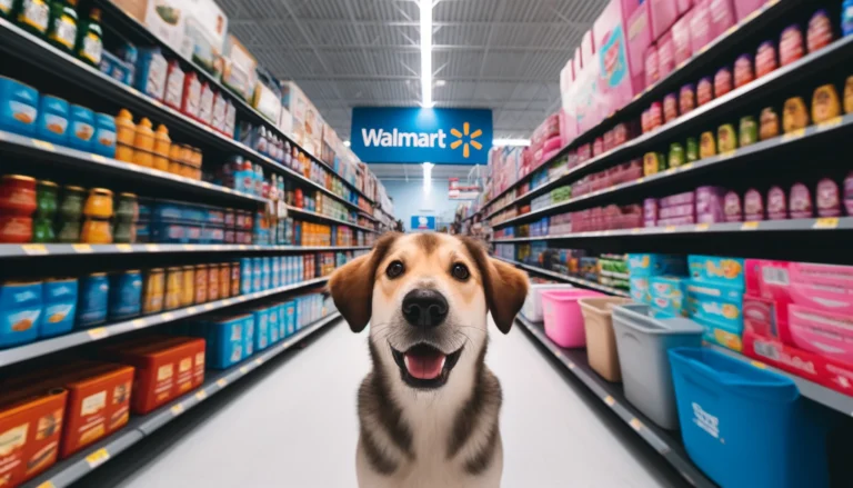 Can I Bring My Pet Dog Inside of a Walmart?