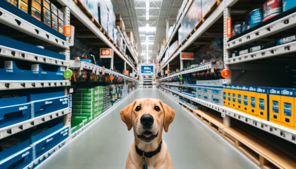 Can I Bring My Pet Dog Inside of Lowe’s?