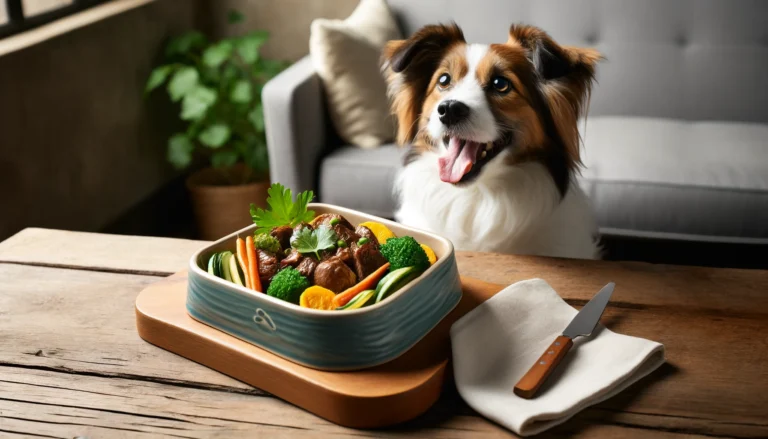 Lamb and Vegetable Stir-Fry: A Fine Dining Recipe for Dogs
