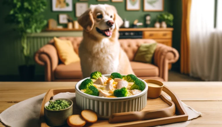 Gourmet Chicken and Broccoli Casserole for Dogs 🐾