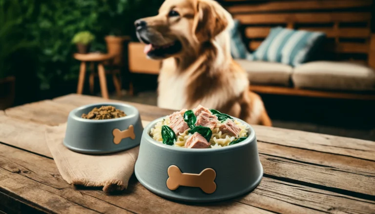 Tuna and Spinach Pasta: A Gourmet Feast for Your Furry Friend